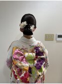 ヘア着付け