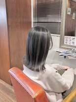 ヘアメイク アンフィ(amphi)&nbsp;コントラストハイライト.~*＊..