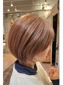 脱白髪染めショート