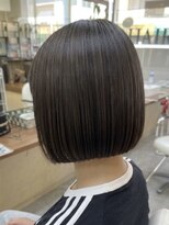 ビーワンヘアー 藤井寺 土師ノ里(B1hair)&nbsp;ミニボブ/ぱつっとボブ/縮毛矯正