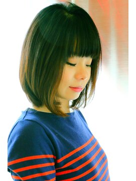 ココティエ (COCOTIER) ☆長めの前下がりボブ☆