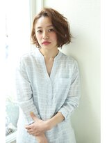 アンアミ オモテサンドウ(Un ami omotesando) 【Un ami】似合わせパーマで作るスタイリング簡単ボブ(増永剛大)