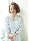 【Un ami】似合わせパーマで作るスタイリング簡単ボブ(増永剛大)