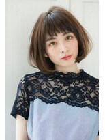 リル 8F 銀座(Rire)&nbsp;【Rire-リル銀座-】 ナチュラル小顔の大人可愛いショートボブ☆