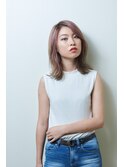 ハイトーンviolet 外ハネミディアム20代30代40代