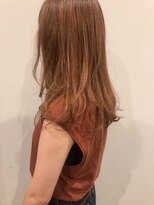 ロティー(loty)&nbsp;《loty酒井美紀》オレンジベージュ×ゆるふわレイヤー