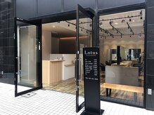 ロータス ヘアデザイン 船橋店(Lotus Hair Design)の雰囲気（店舗入り口を解放してしっかり換気しております。）