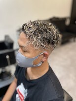 レパード(Leopard) スパイラルパーマ×ハイライト