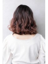 カバーヘア イヴ 戸頭店(COVER HAIR EVE) くせ毛風大人ガーリー小顔鎖骨ミディアムY戸頭20代30代40代