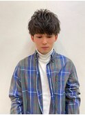 フェザーショート/波巻きツイストスパイラル/20代30代40代