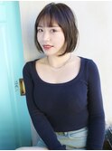 天神【BIRTH】大人かわいい透けバングボブ