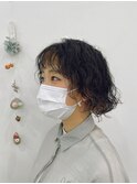 ショートボブパーマ