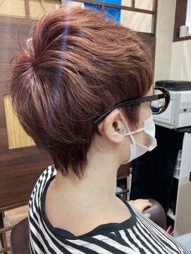 ヘアーガーデン ハニワ(Hair Garden 葉庭) SAKUお客様スタイル