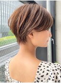 前髪長め大人ショート20代30代40代【AIN.表参道】川原大地
