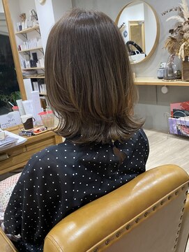 メアリー バイ メリー(marry by merry) 【立町メアリーバイメリー】☆外ハネボブ×ペールベージュ☆