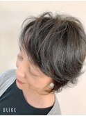 3D「脱白髪染めふんわり美人ショートスタイル」♪