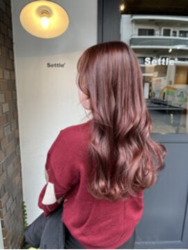 セトル(Settle) レッドピンクカラー【レッド】【ピンク】