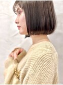 ボブ/大人ボブ/透明感