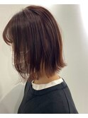 大人可愛い外ハネボブ＿透明感＿スモーキーカラー_56