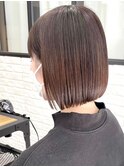 小顔ボブ×美髪[ぱつっとボブ/縮毛矯正/横浜韓国]25