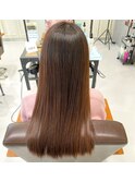 艶髪ピンクベージュ