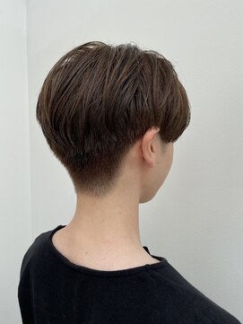 アトリエイトワ(atelier ittowa) スパイキーショート/ブルーブラック/フェザーパーマ/56