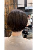 大人ショートボブ