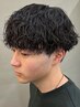 【大好評】メンズカット＋無造作パーマ ￥10,460（メンズ/ニュアンスパーマ）