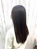 【髪質改善ストレート】ダメージレスストレート+カット　￥19800