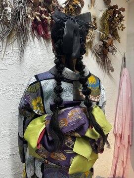 トータルビューティーサロン アイム(total beauty salon Aim) ポニーテールツイン