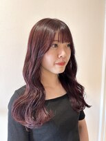 ガーランド (Garland) 暖色カラー/ピンクベージュ/前髪/レイヤーカット/原宮前