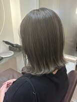 松本平太郎美容室 銀座パートフォー(PART4) 外ハネボブ オリーブベージュ ◎20代 30代 40代