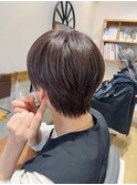 ハンサムショート/マッシュショート/グレーカラー/吉祥寺