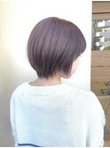 ラベンダー×ショート
