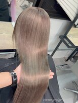 ベレーザ 渋谷(BELEZA)&nbsp;11612ミルクティーベージュ髪質改善ストレートマロンベージュ