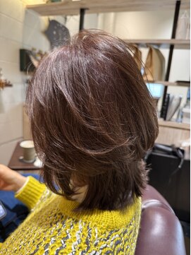 チアー ヘアリラクゼーション(cheer HAIRRELAXATION) ミディアムレイヤー