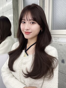 エヌアイ オモテサンドウ(ni omotesando) 春人気★ショコラブラウン/ツヤカラー/レイヤーカット上野