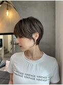 イメチェン外ハネボブ美髪ワイドバングレイヤーショート/大宮