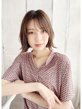 ナル 宇都宮(nalu) ふんわりトップの外はねカール