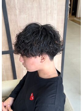 エッジ(EDGE) 大分メンズ刈り上げマッシュ波巻きスパイラルパーマ