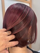 イゾラ(isola)&nbsp;【isola】質感再整×アンブレラタッセルボブ/ピュアバイオレット