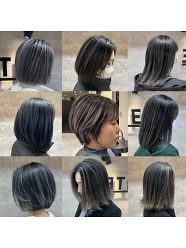 アンダーバーホワイト(_WHITE) バレイヤージュ集