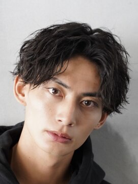 フィフス 天神大名(fifth) 天神シャドウパーマ大名メンズカット今泉シースルーマッシュ30代