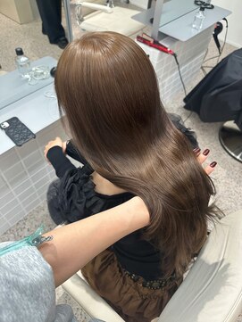 ペレ アネックス 大阪梅田茶屋町店(PELE ANNEX) ミディアムヘア/暗めカラー/グランマッシュ/梅田