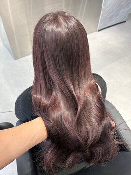 アルドーレヴェントホリエ(Ardore vento horie) ブリーチなしダブルカラーで作るカシスラベンダー♪10代20代30代