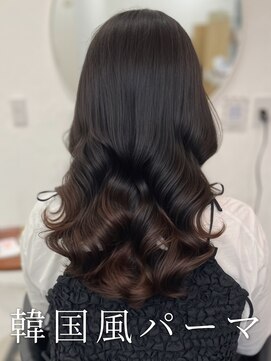アミー 銀座(Ammy) #韓国風パーマ #コテ巻き風パーマ #ロングパーマ #パーマ