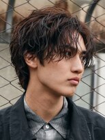 フィフス 原宿(fifth)&nbsp;原宿ゆるめツイストスパイラルパーマメンズカットセンターパート