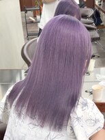 ニコ トウキョウ 渋谷(nico TOKYO)&nbsp;ダブルカラーラベンダーハイトーン韓国レイヤー