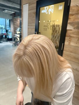 ベイショア(Bay Shore NY) 【ミルクティーベージュ/ホワイティベージュ】