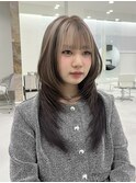 金沢レイヤーカット/ハッシュカット/デザインカラー